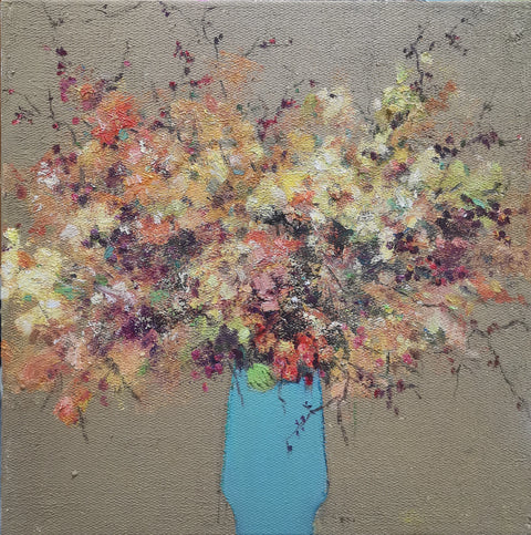 Four Seasons of Floral Vase