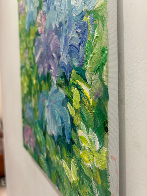 Blue and Purple Blooms