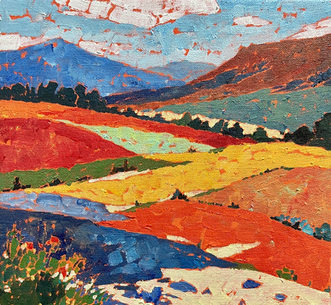 Colorful Rolling Hills