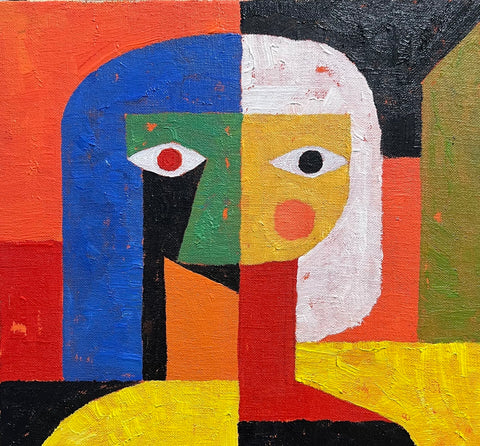 Cubist Geometric Portrait