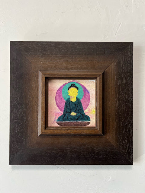 Pastel Zen Meditation Buddha