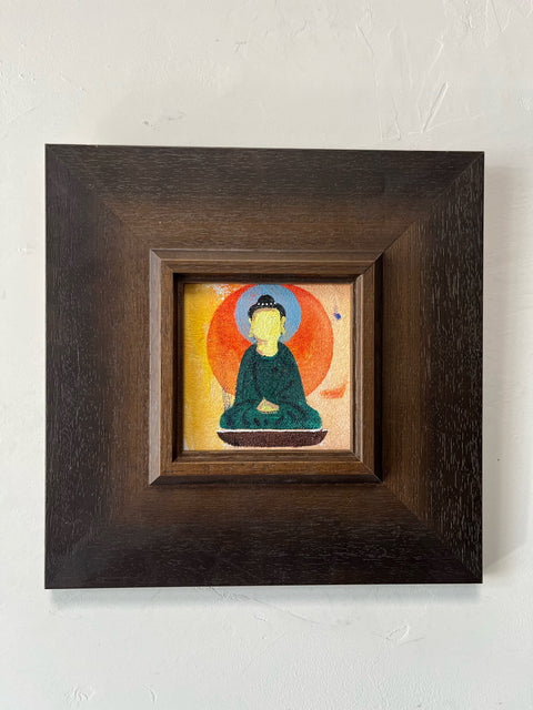 Dual Halo Meditation Buddha