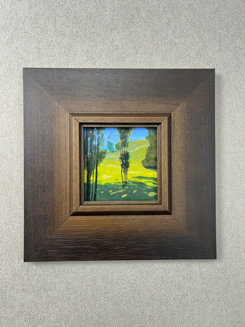 Sunlit Green Hill