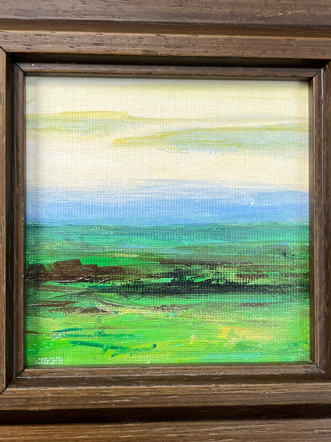 Emerald Green Horizon