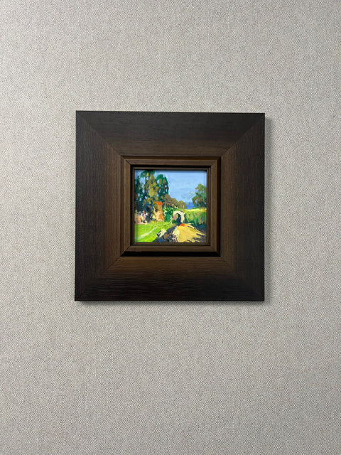Sunny Countryside Landscape