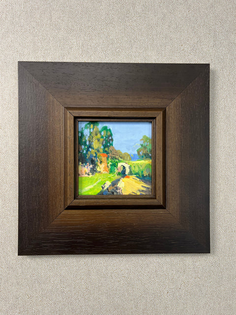 Sunny Countryside Landscape