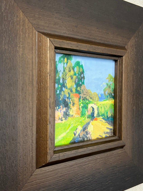 Sunny Countryside Landscape