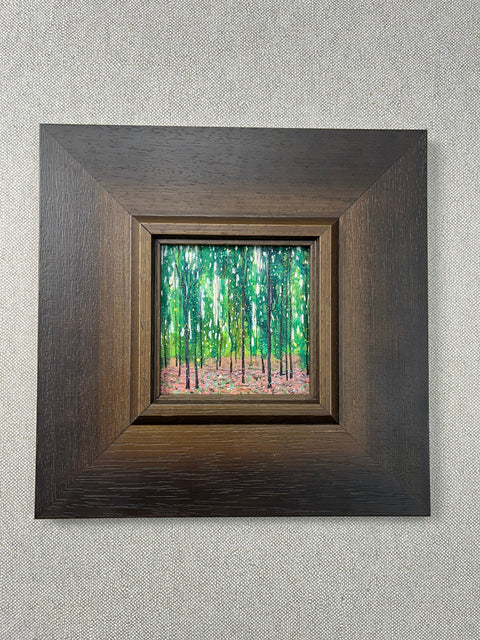 Impressionist Forest Landscape