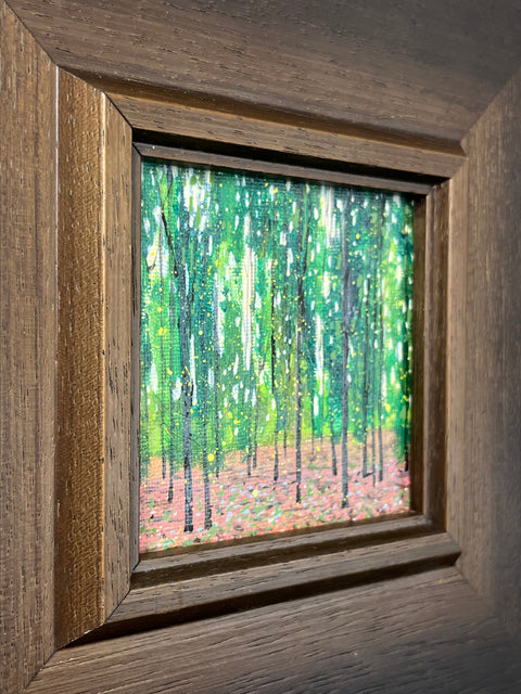 Impressionist Forest Landscape