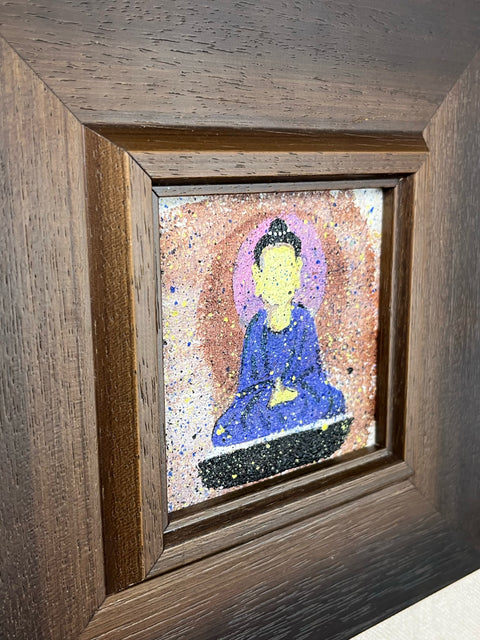Sand Speckle Meditation Buddha