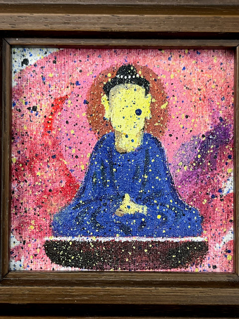 Pink Cosmic Buddha