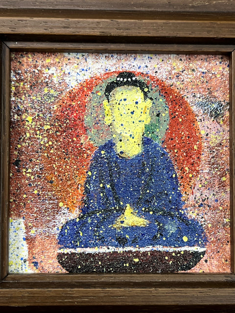 Crimson Halo & Sapphire Buddha