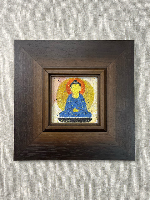 Enlightened Buddha with Golden Halo