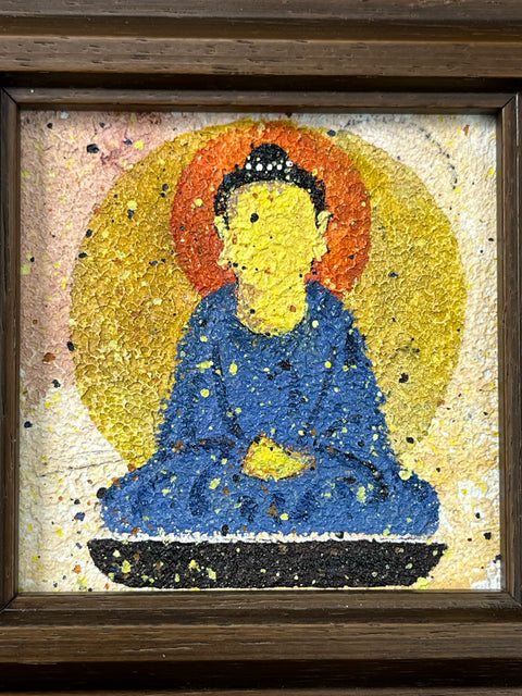 Enlightened Buddha with Golden Halo