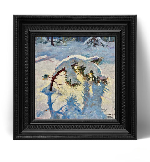 Frosty Evergreen Sprig