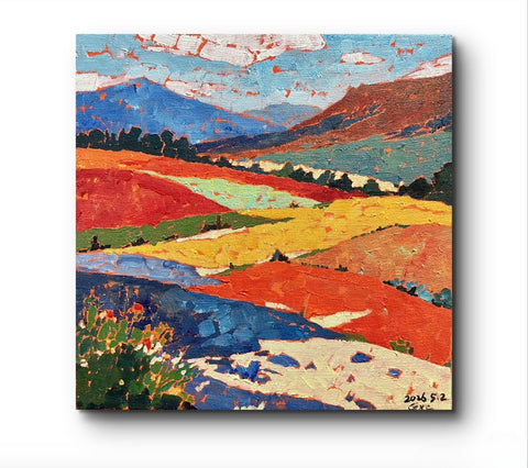 Colorful Rolling Hills