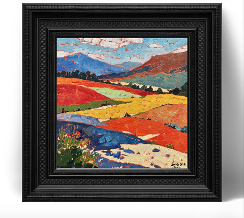 Colorful Rolling Hills