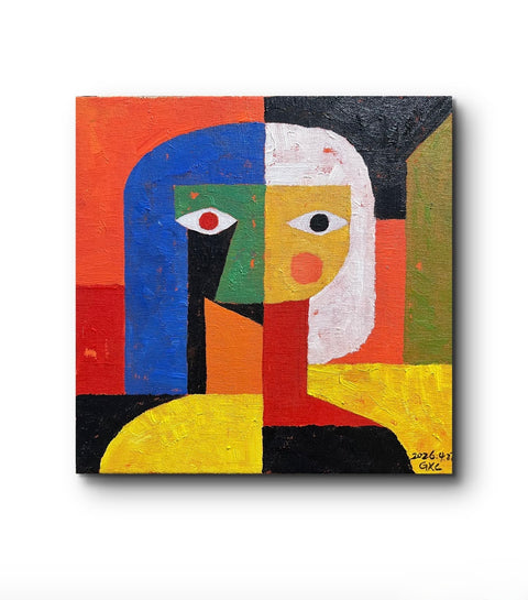 Cubist Geometric Portrait