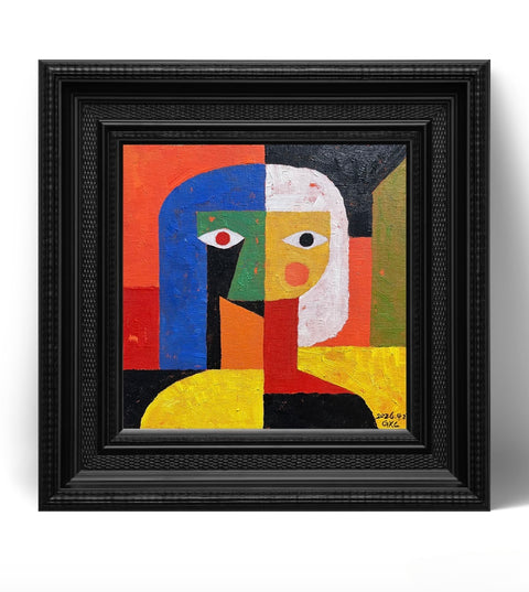 Cubist Geometric Portrait