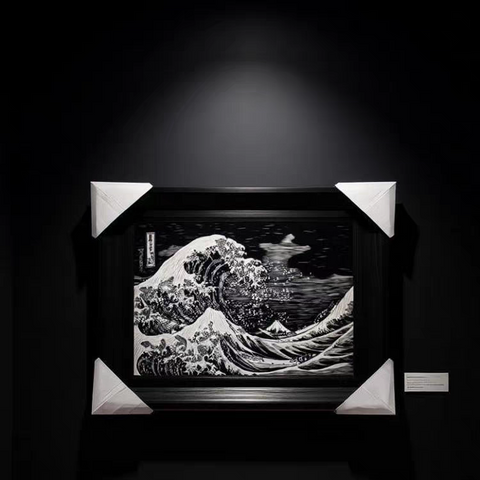 The Great Wave Woodcut Print